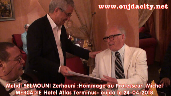 Hommage au professeur Michel MERCARDIE ancien Professeur au lycée abdelmoumén oujda – par Mehdi SELMOUNI Zerhouni – VIDEO